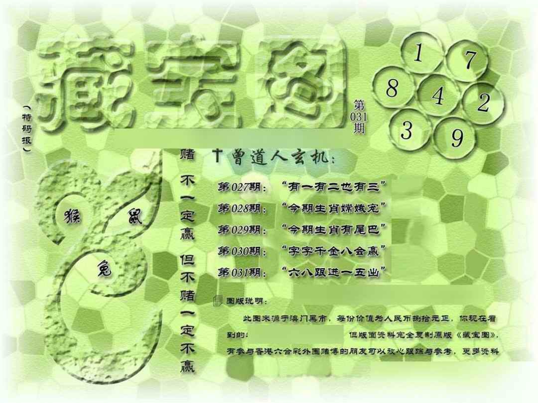 031期假新藏宝图[图]